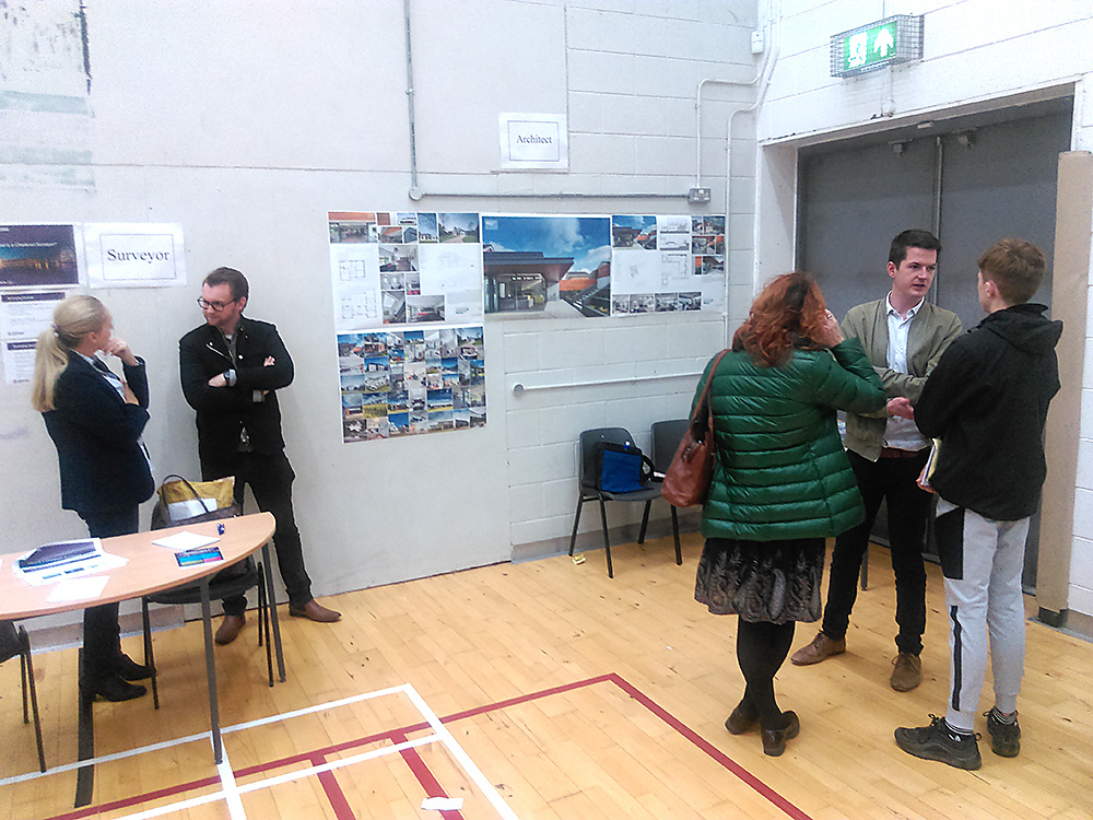 McKevitt Architects attend the October 2018 ‘Careers Exploration Evening'